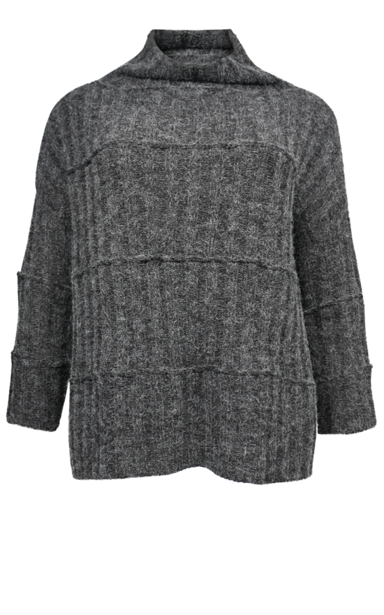 Rib Box Jumper product photo.