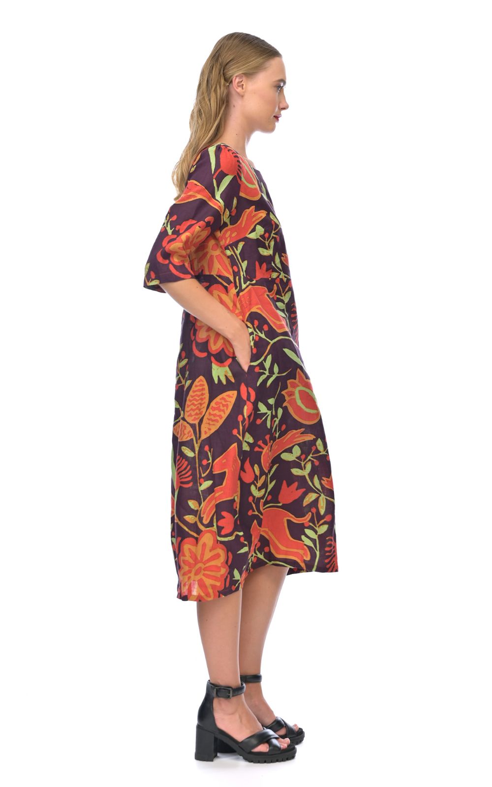 New Holland Linen Romance Dress product photo.