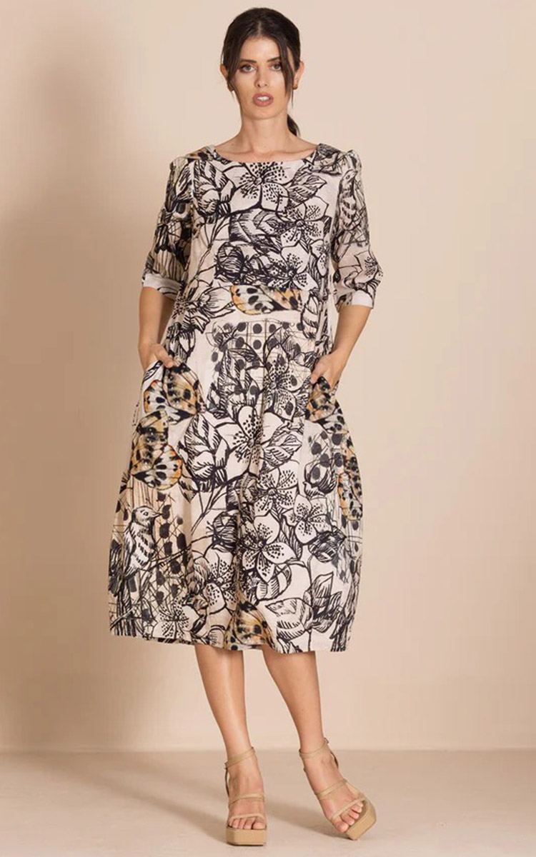 Rosencrantz Romance Dress product photo.
