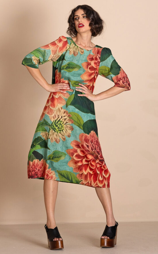 Pom Pom Romance Dress product photo.