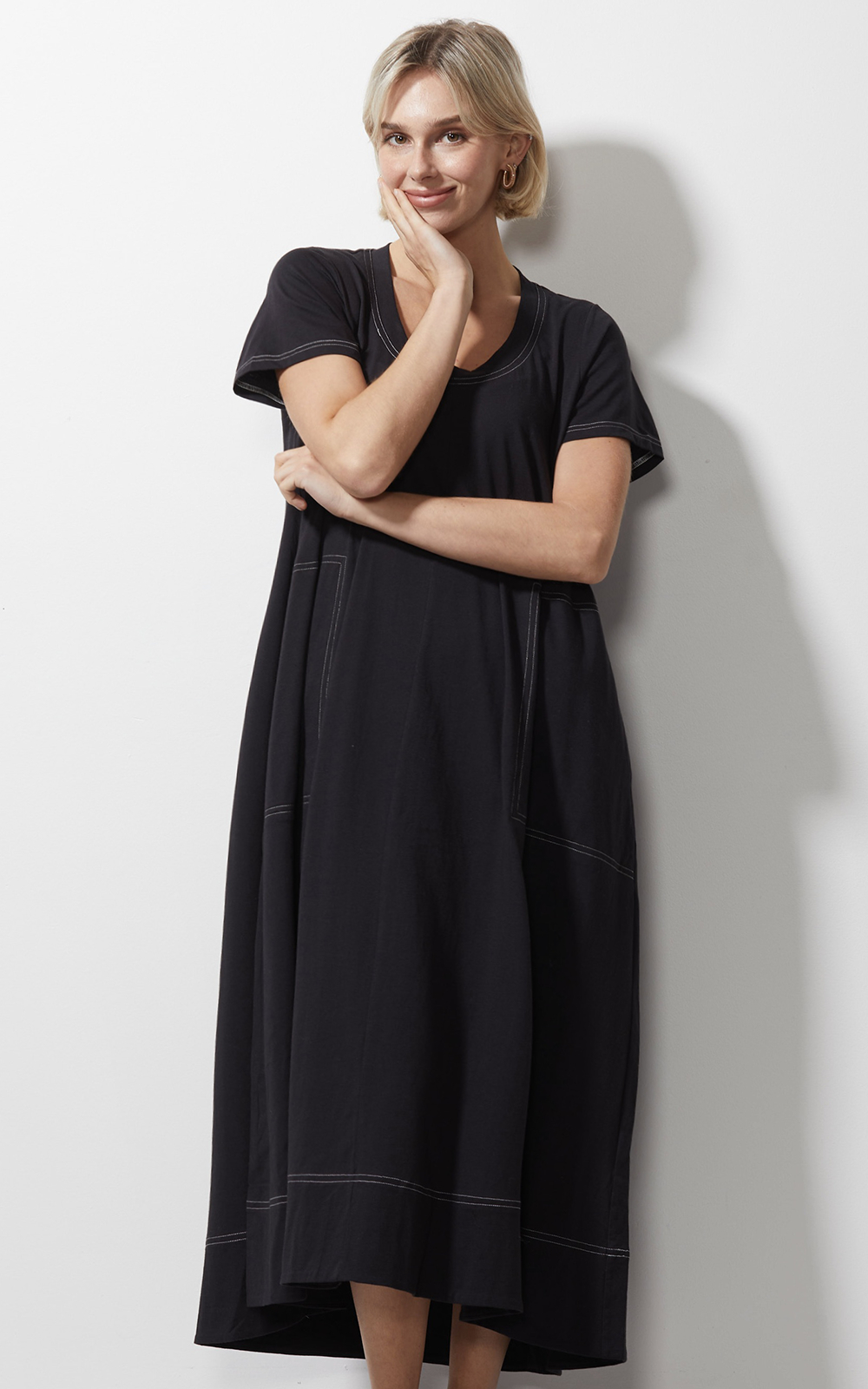 sachin and babi light blue dress Casual T-Shirt Maxi Dress