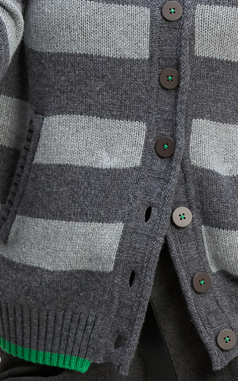 Easy Stripes Hoodie product photo.