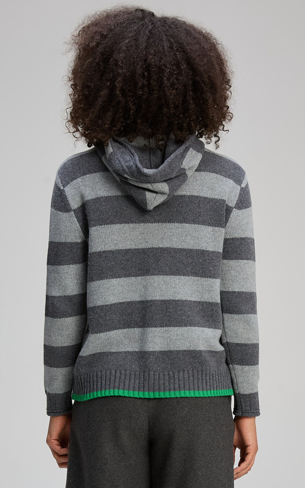 Easy Stripes Hoodie product photo.