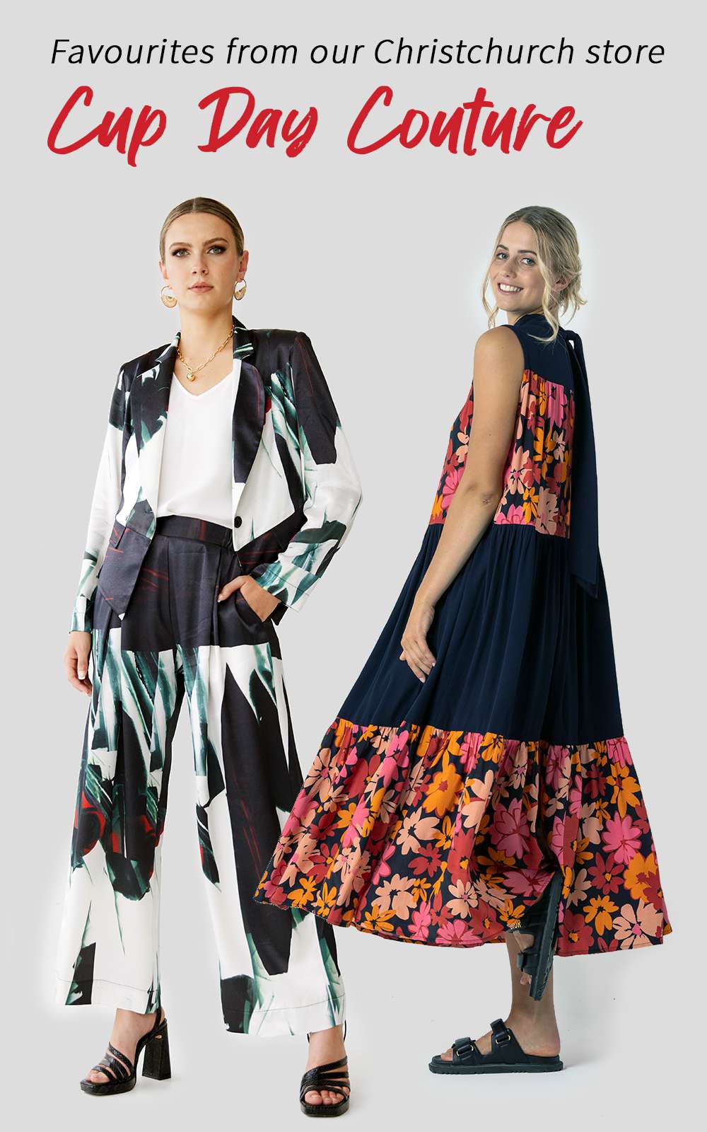 Cup Day Looks by our Christchurch Team Zebrano Designer Clothing NZ